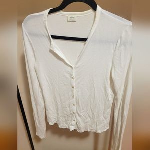 Aritzia Wilfred Oceane long-sleeved henley